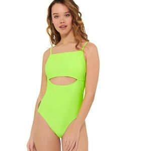 Juniors' Ninety-Nine° Cut Out
One-Piece Swimsuit